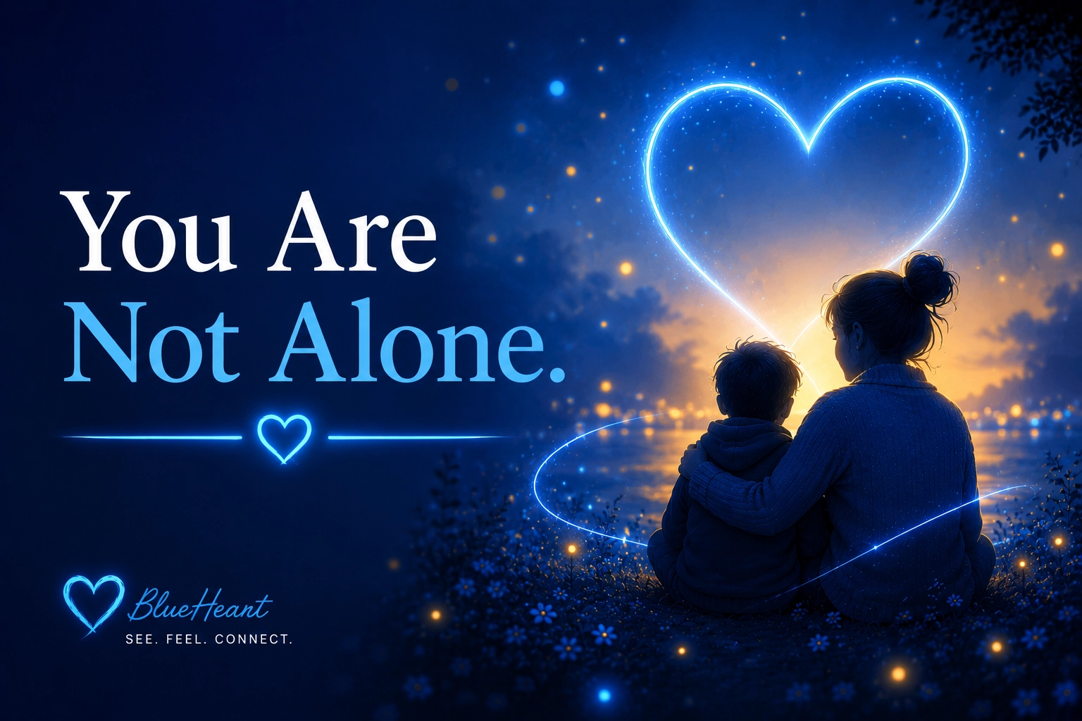 You are not alone — Kékszívvel