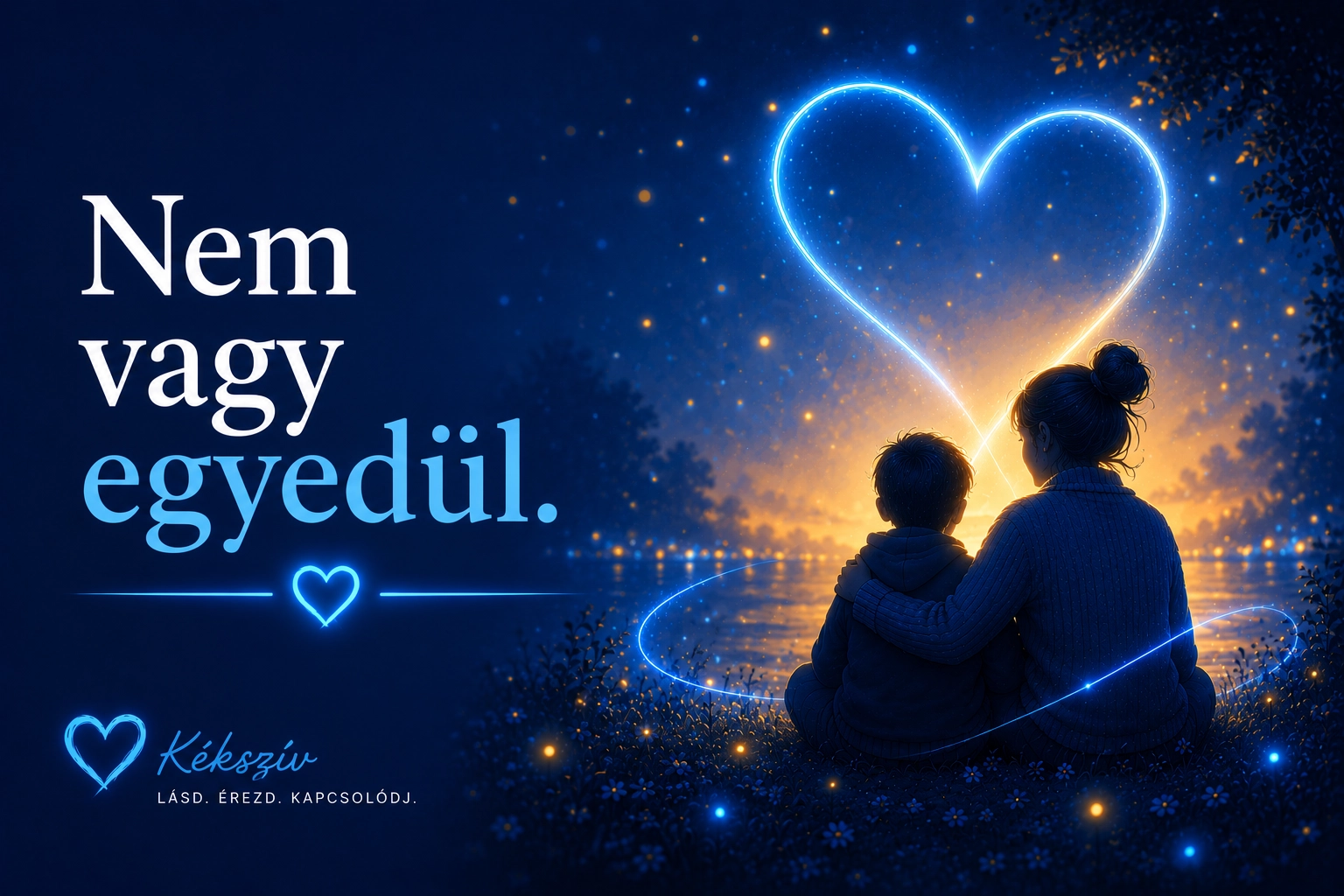 Nem vagy egyedül — Kékszívvel